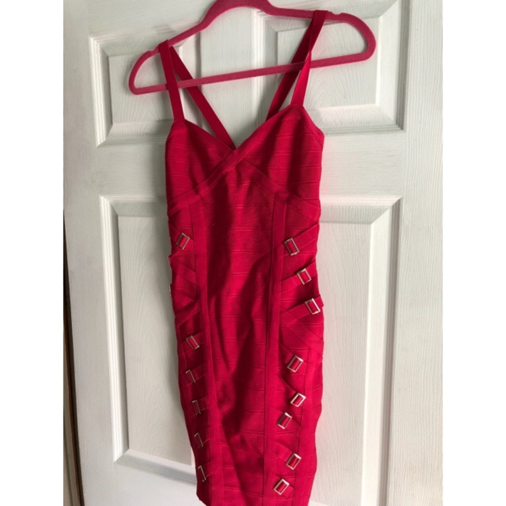 Pink Bebe dress